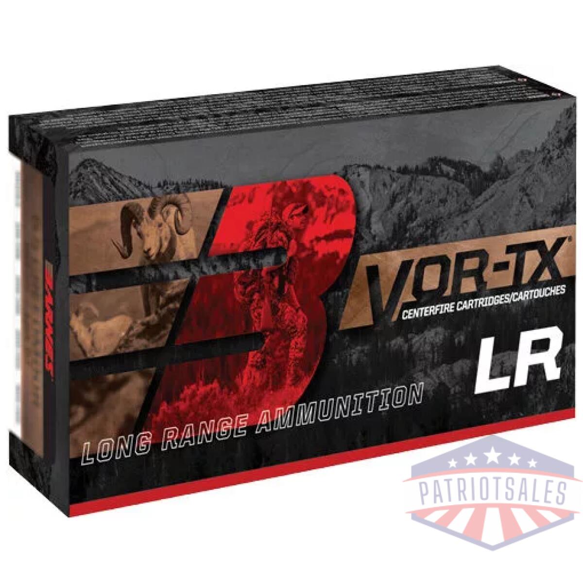 Barnes vor-tx lr 280 ack imp - 152gr lrx bt 20rd 10bx/cs - image 1