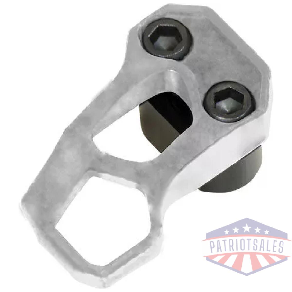 Odin extended magazine release - gen3 xmr3 silver for ar-15 - image 1
