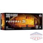 FEDERAL FUSION 300 AAC 190GR - SUBSONIC FUSION 20RD 10BX/CS
