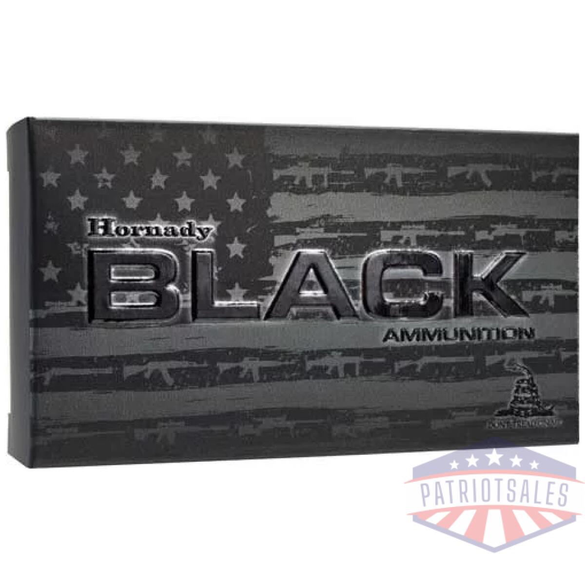 Hornady black 6mm cm 105gr - bthp 20rd 10bx/cs - image 1