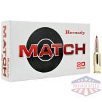 HORNADY MATCH 6MM ARC - 108GR ELD MATCH 20RD 10BX/CS