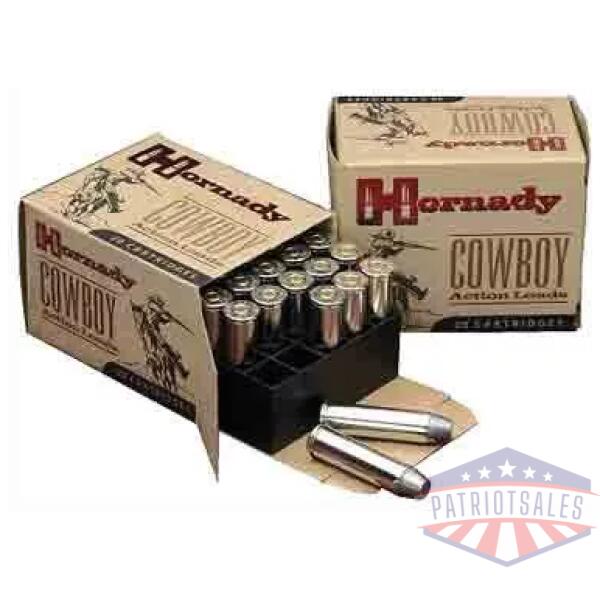 HORNADY COWBOY 45 LC 255GR - LEAD-FP 20RD 10BX/CS