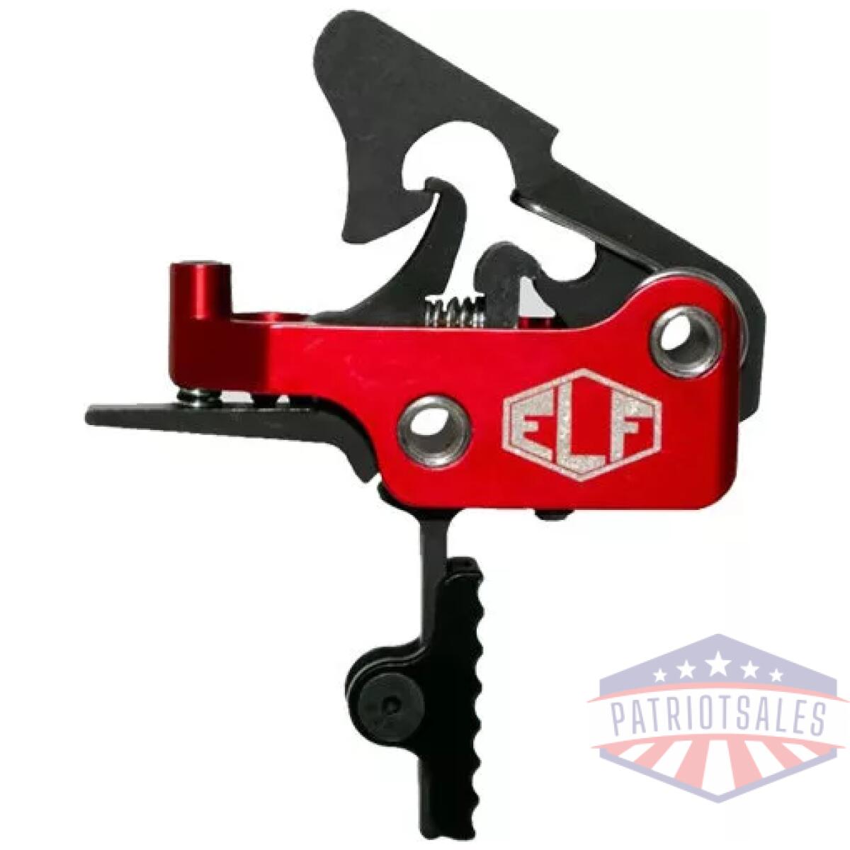 Elftmann trigger apex ar-15 - straight adj 2. 75-7lbs black - image 1