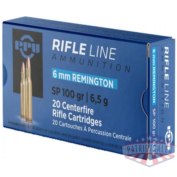 PPU 6MM REM 100GR SPBT - 20RD 10BX/CS
