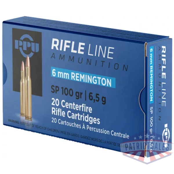 PPU 6MM REM 100GR SPBT - 20RD 10BX/CS