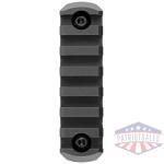 ARMASPEC PICATINNY RAIL COVERS - M-LOC 7 SLOT BLACK