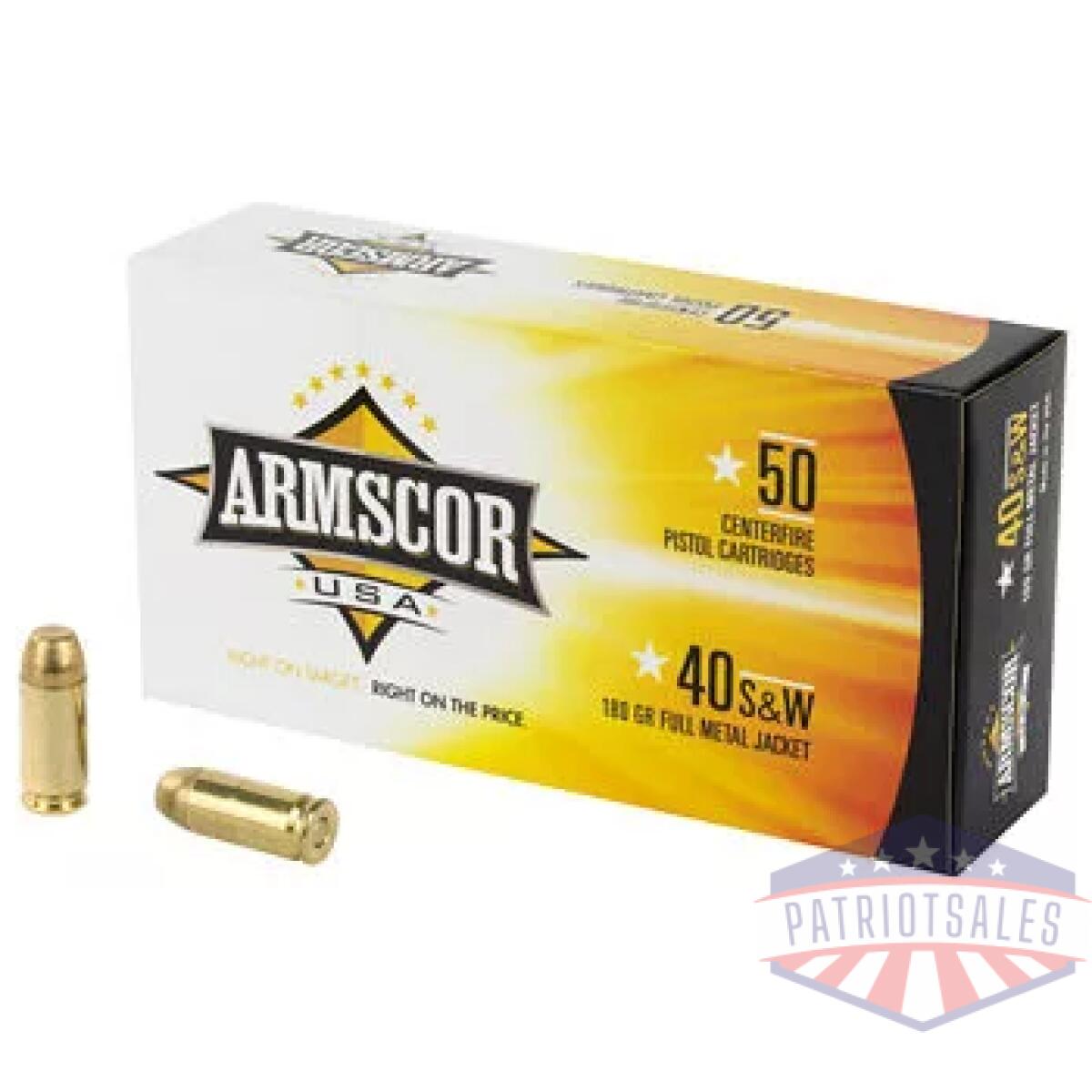 Armscor 40sw 180gr fmj 50/1000 - image 1