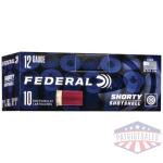 FEDERAL SHORTY SHOTSHELL 12GA - 1.75" 15/16OZ #8 10RD 10BX/CS
