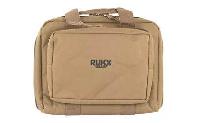 ATI DOUBLE PISTOL CASE TAN