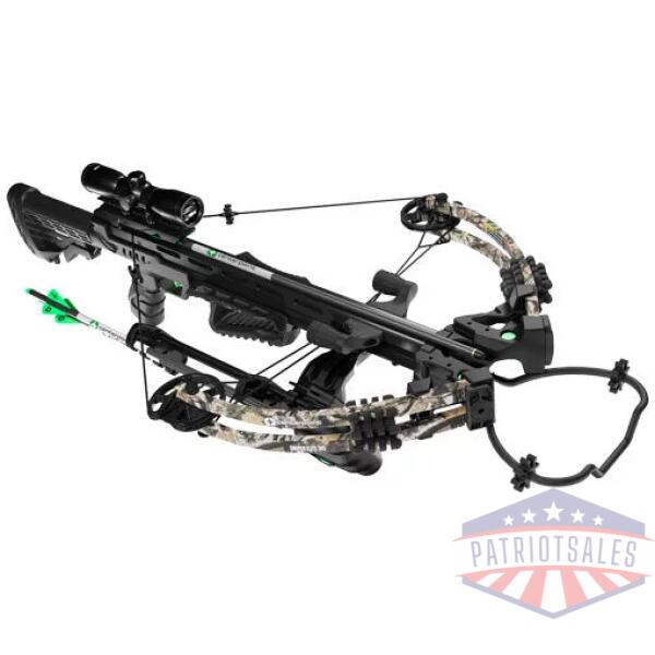 CENTERPOINT XBOW SNIPER ELITE - 385 FPS ADJUSTABLE STOCK BLK