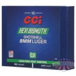 CCI 9MM BISMUTH SHOTSHELL 10/200