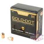 SPR GOLD DOT .400 165GR HP 100CT