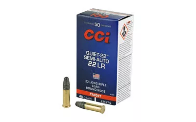CCI 22LR 45GR LRN SA QUIET 50/5000