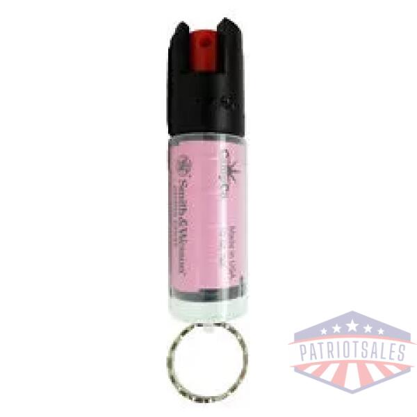 CBG S&W PEPPER SPRAY .5OZ KEYCHN PNK