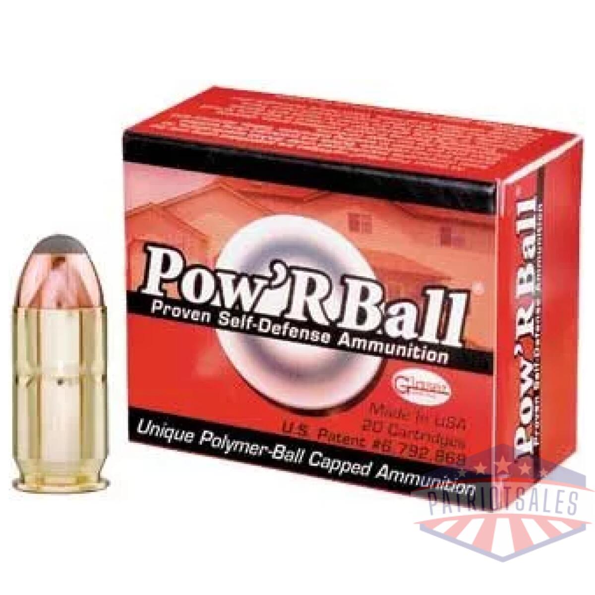 Corbon pow'rball 45acp+p165gr 20/500 - image 1
