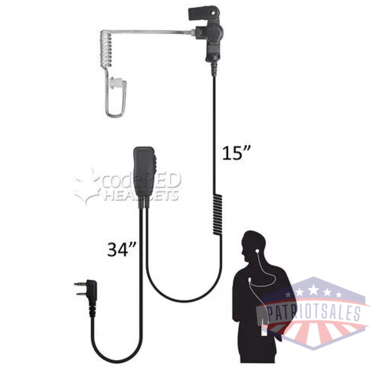 Sherlock single wire acoustic tube earpiece - image 1