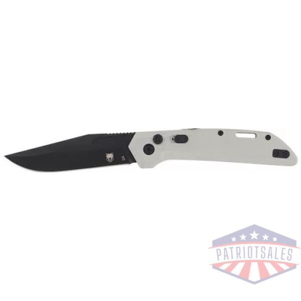 COBRATEC NAJA SIDE BUTTON AUTO - 3.5" D2 LUNAR GREY