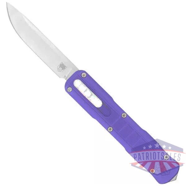 COBRATEC SMALL RAPTOR OTF - PURPLE 2.5" DROP POINT