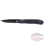 COBRATEC TRAPPER HIDDEN - RELEASE 3.12" BLACK G-10 HNDLE
