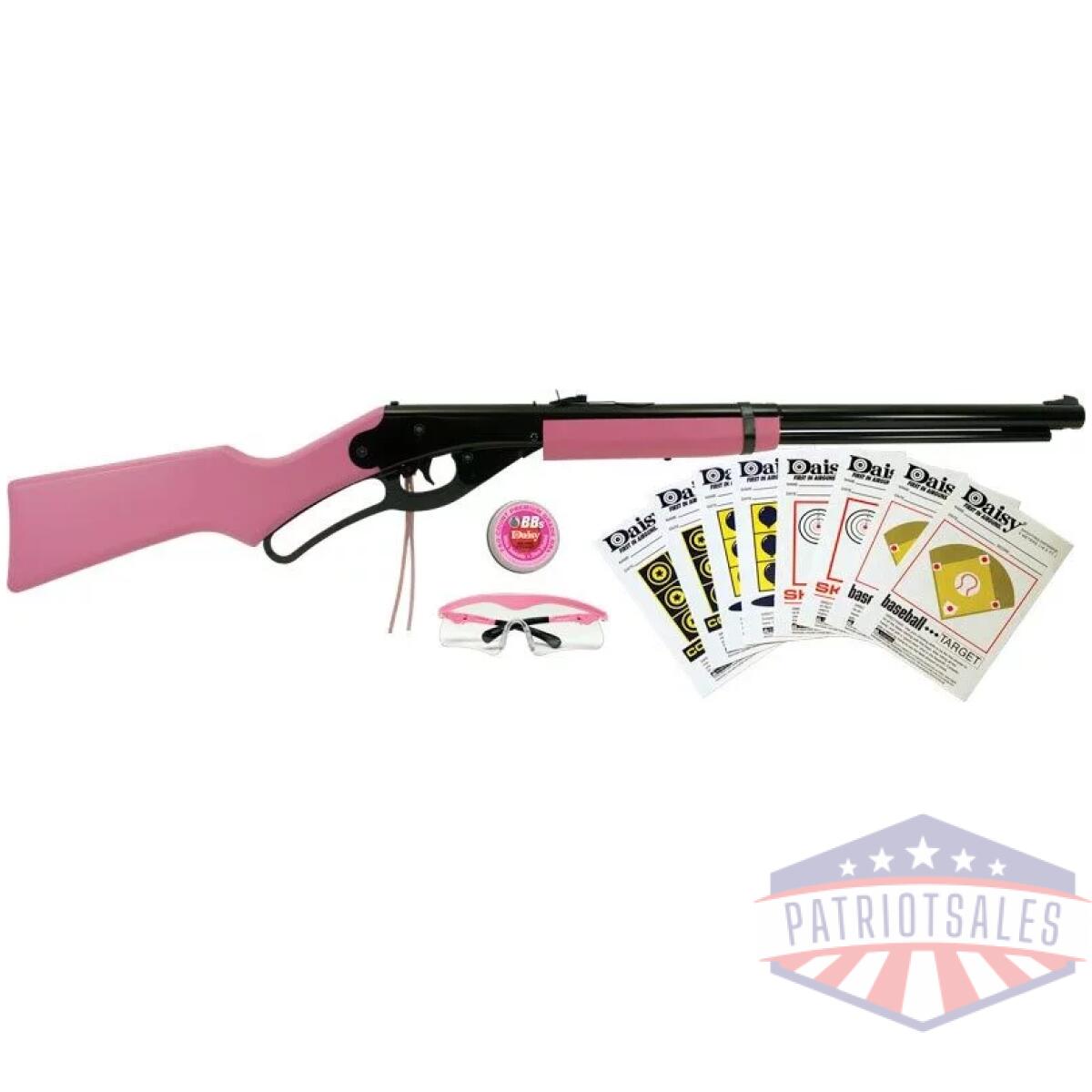 Daisy 1999 pink lever action - carbine bb shooting fun kit - image 1