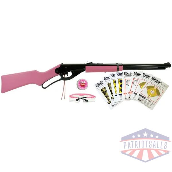 DAISY 1999 PINK LEVER ACTION - CARBINE BB SHOOTING FUN KIT