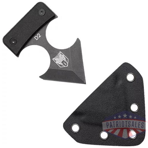 COBRATEC DEFENDER D2 STEEL 3" - TOTAL LENGTH KYDEX SHEATH