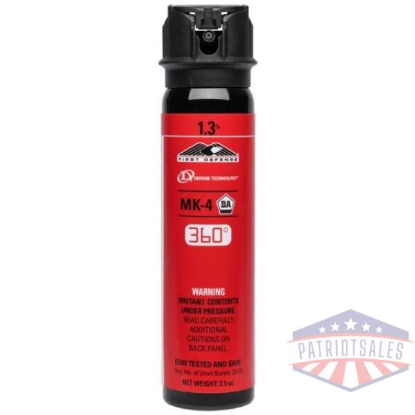 First Defense 360 1.3% MK-4 Gel OC Aerosol