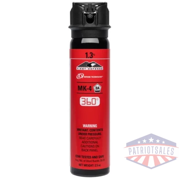 First Defense 360 1.3% MK-4 Gel OC Aerosol