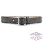 1-3/4"" Hi-Gloss Leather Garrison Belt with Gold Buckle