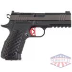 DW DWX COMPACT, OPTIC READY 9MM, BLK ALUMINUM FRAME, FRONT TRITIUM NIGHT SIGHT/HENNING BATTLEHOOK REAR, BLK ALUINUM GRIPS, 15RD