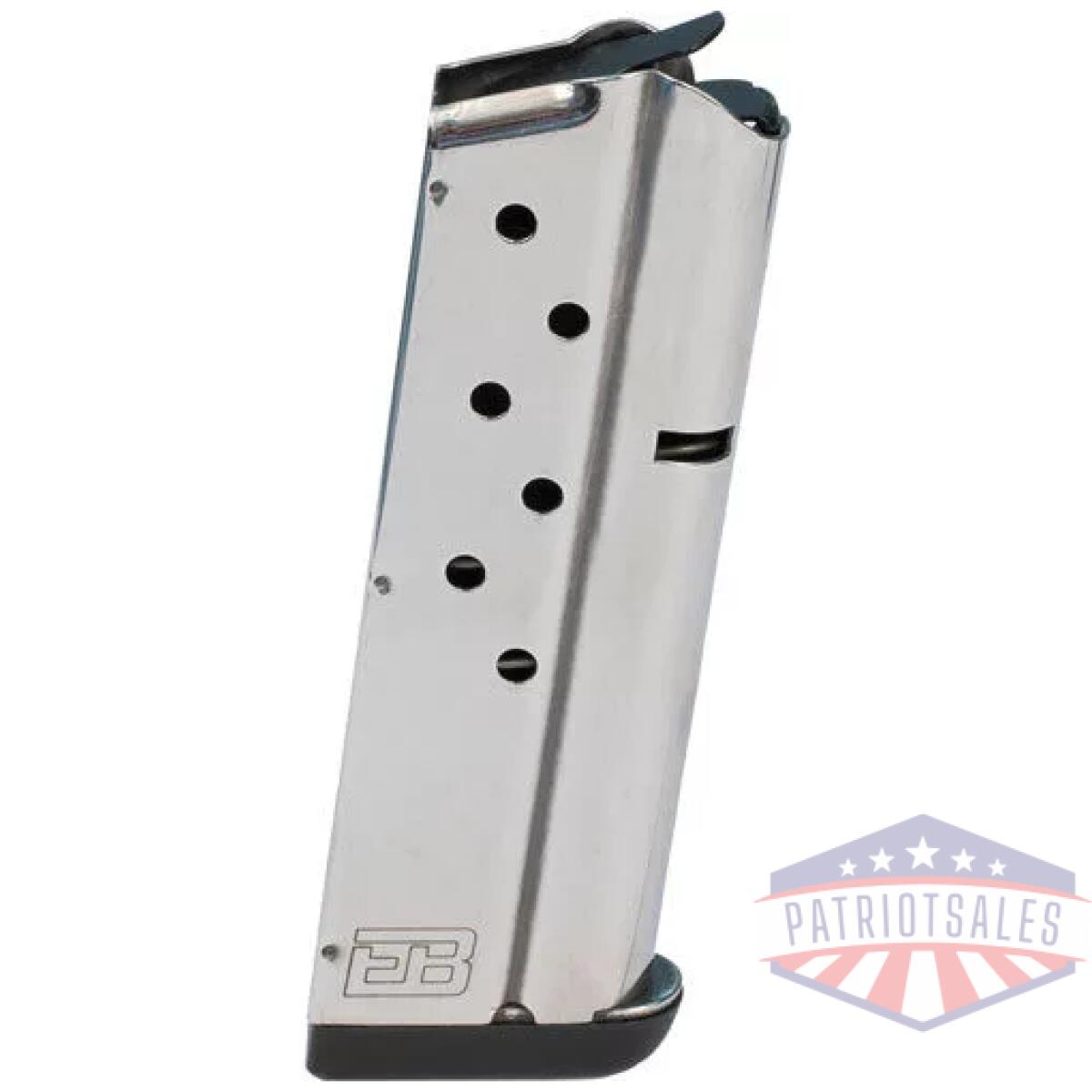 Ed brown magazine officers - 1911 9mm 8rd s/s - image 1