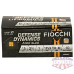 FIOCCHI 12GA AERO SLUG LW REC 10/250