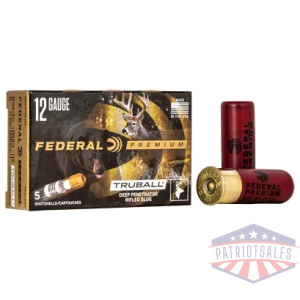 FED PRM 12GA 2.75" TRUBALL SLG 5/250