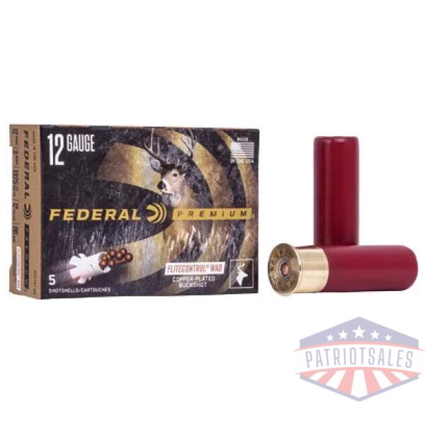 FED FLT CTRL 12GA 3" 00 BCK 5/250