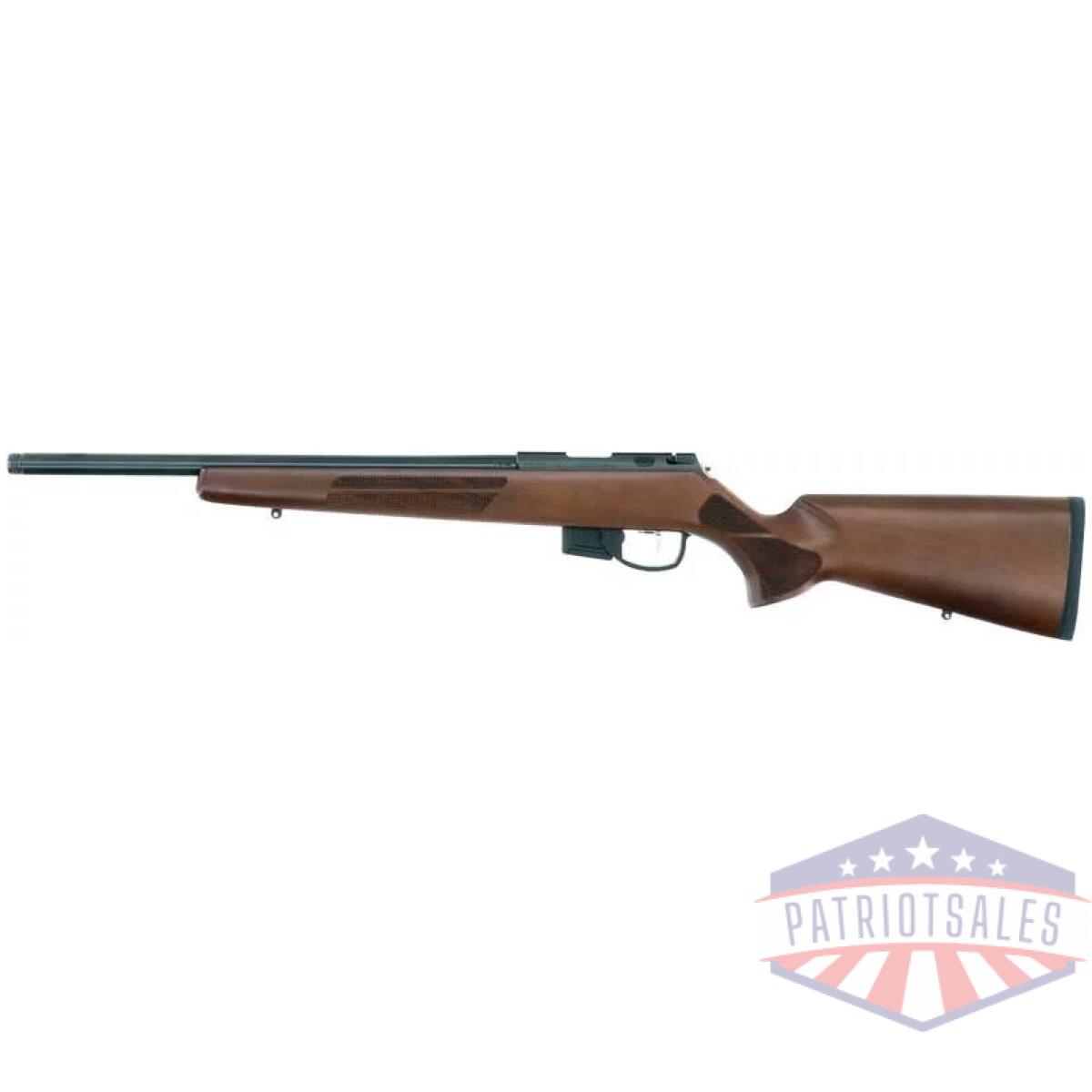 Anschutz 1761 hb 17hmr 18" tb - blued/walnut classic 2-stg - image 2
