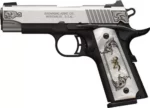 BROWNING 1911-380 SS/ENGRAVED - 380ACP FS 4.25" WHITE PEARL - Image 2