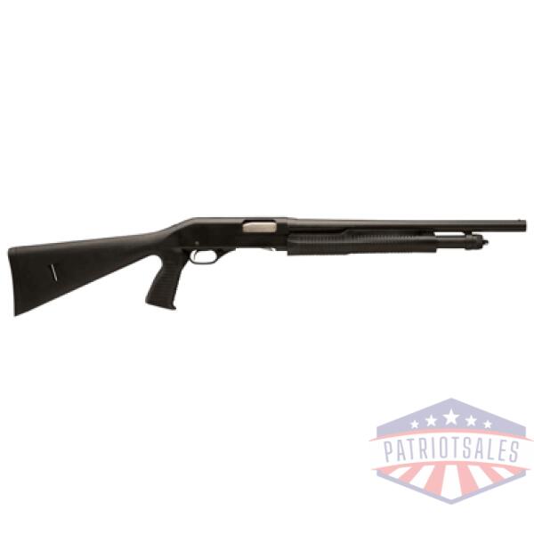 STEVENS 320 SECURITY 12GA 3" - 18.5" 5 SHOT PISTOL GRIP BLACK