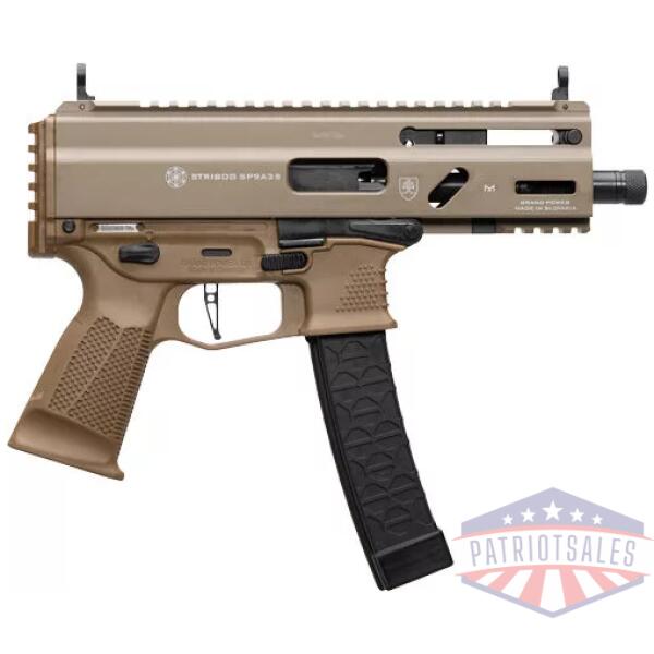 GRAND POWER STRIBOG SP9A3S 9MM - 5" BBL 30 RD MAG FDE
