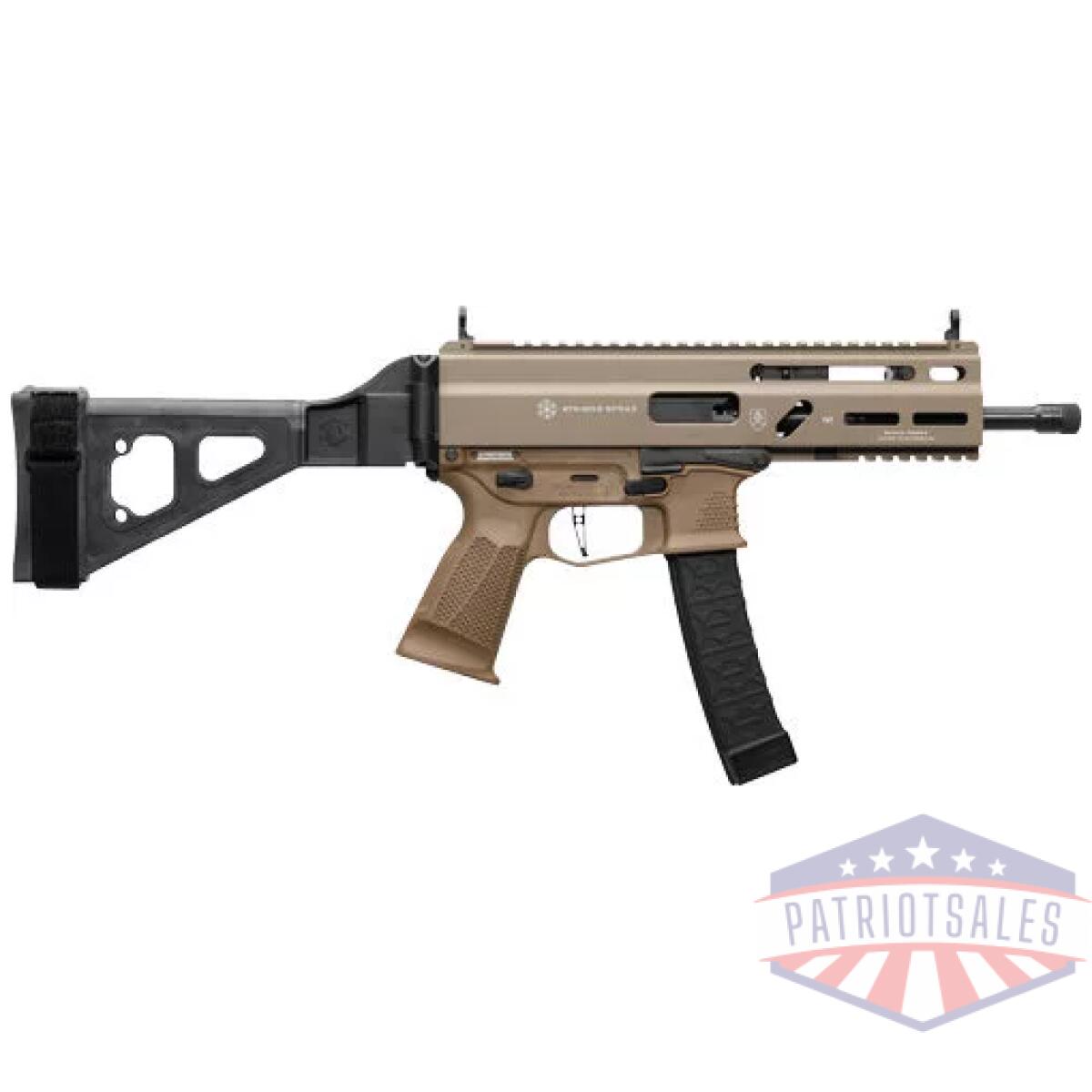 Grand power stribog sp9a3 9mm - 8" bbl 30 rd mag w/brace fde - image 1