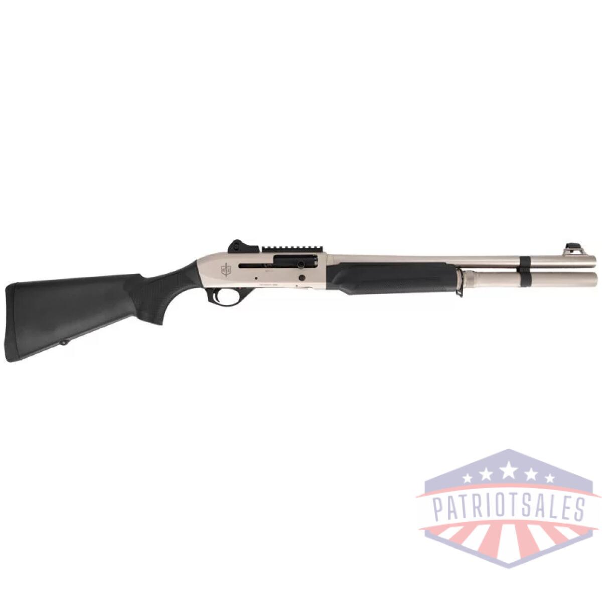 Mac 2 tactical marine 12ga 3" - 18. 5" 5rd nickel synthetic - image 1