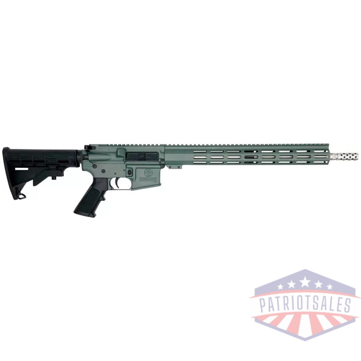 Glfa ar15 rifle 223 wylde - 16" s/s bbl charcoal green - image 1