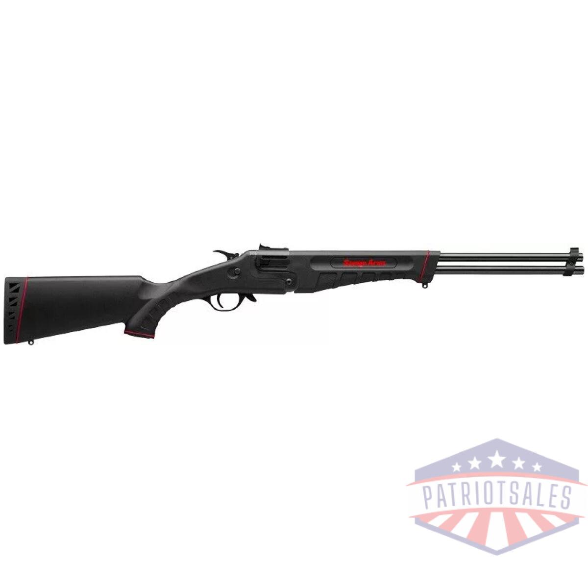 Savage 42 o/u takedown 22lr & - 410 20" black synthetic - image 1