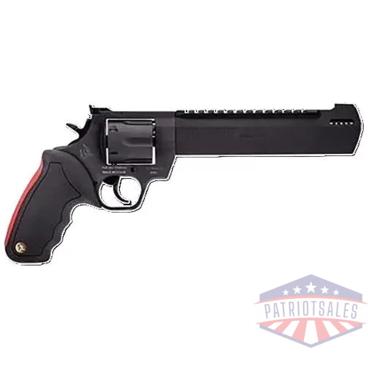 Taurus raging hunter 500s&w - 10" 5-shot blued rubber - image 1