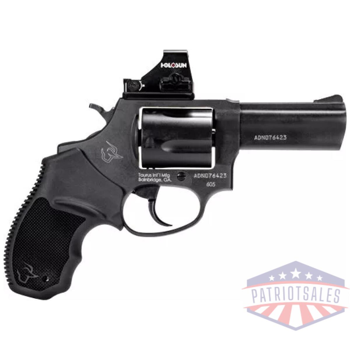 Taurus 605 357mag 3" fs - 5-shot black optic ready - image 1