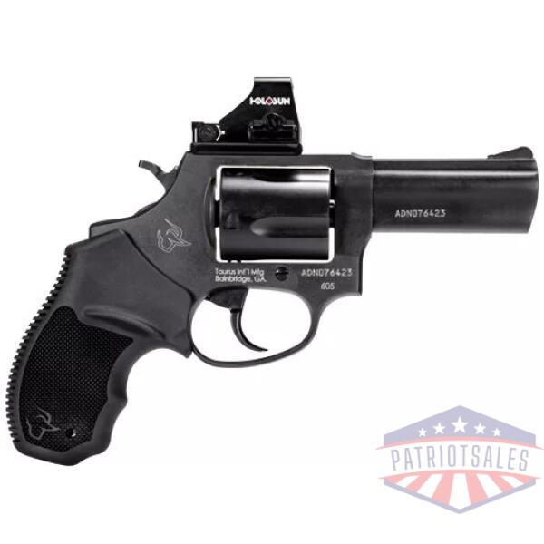 TAURUS 605 357MAG 3" FS - 5-SHOT BLACK OPTIC READY