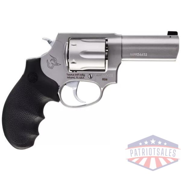 TAURUS 856 38SPL 3" NGT SGT - STAINLES RUBBER