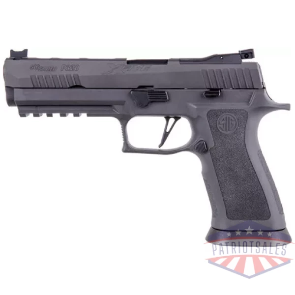 SIG P320 XFIVE LEGION 5" ADJ - SIGHT (3)17RD TXG GRIP/GRAY