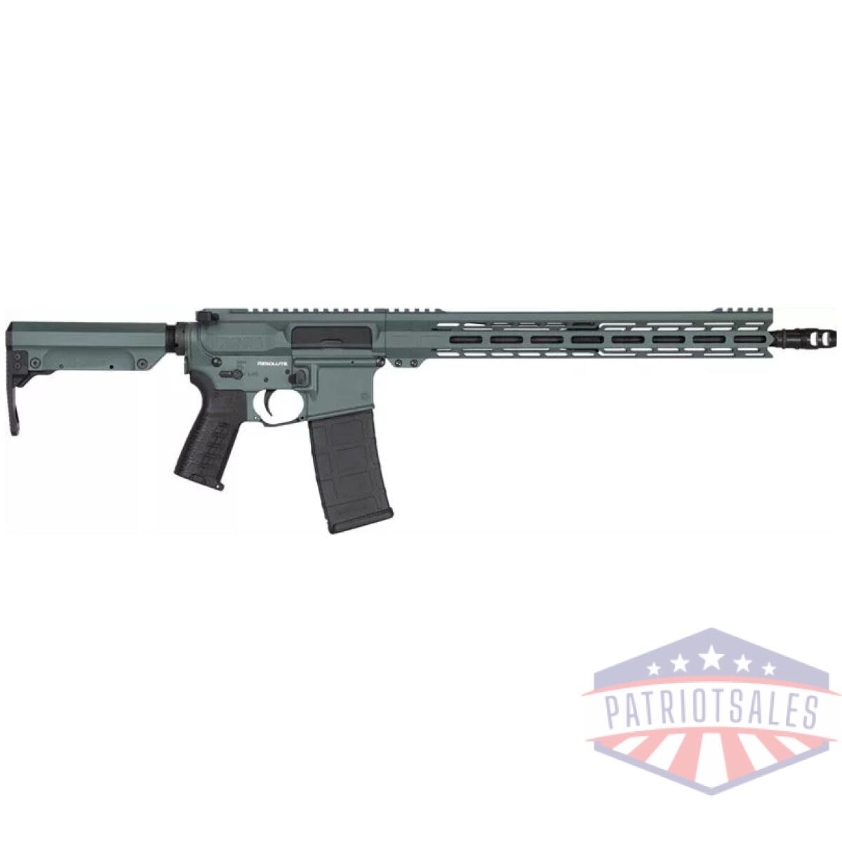 Cmmg rifle resolute mk4 5. 56mm - 16. 1" 30rd charcoal green - image 2
