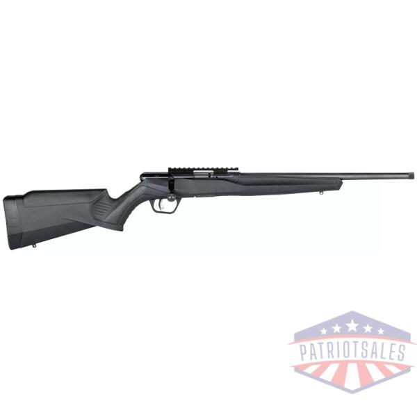 SAVAGE B22FV-SR 22LR 16.25" - HEAVY BBL THREADED BLACK SYN