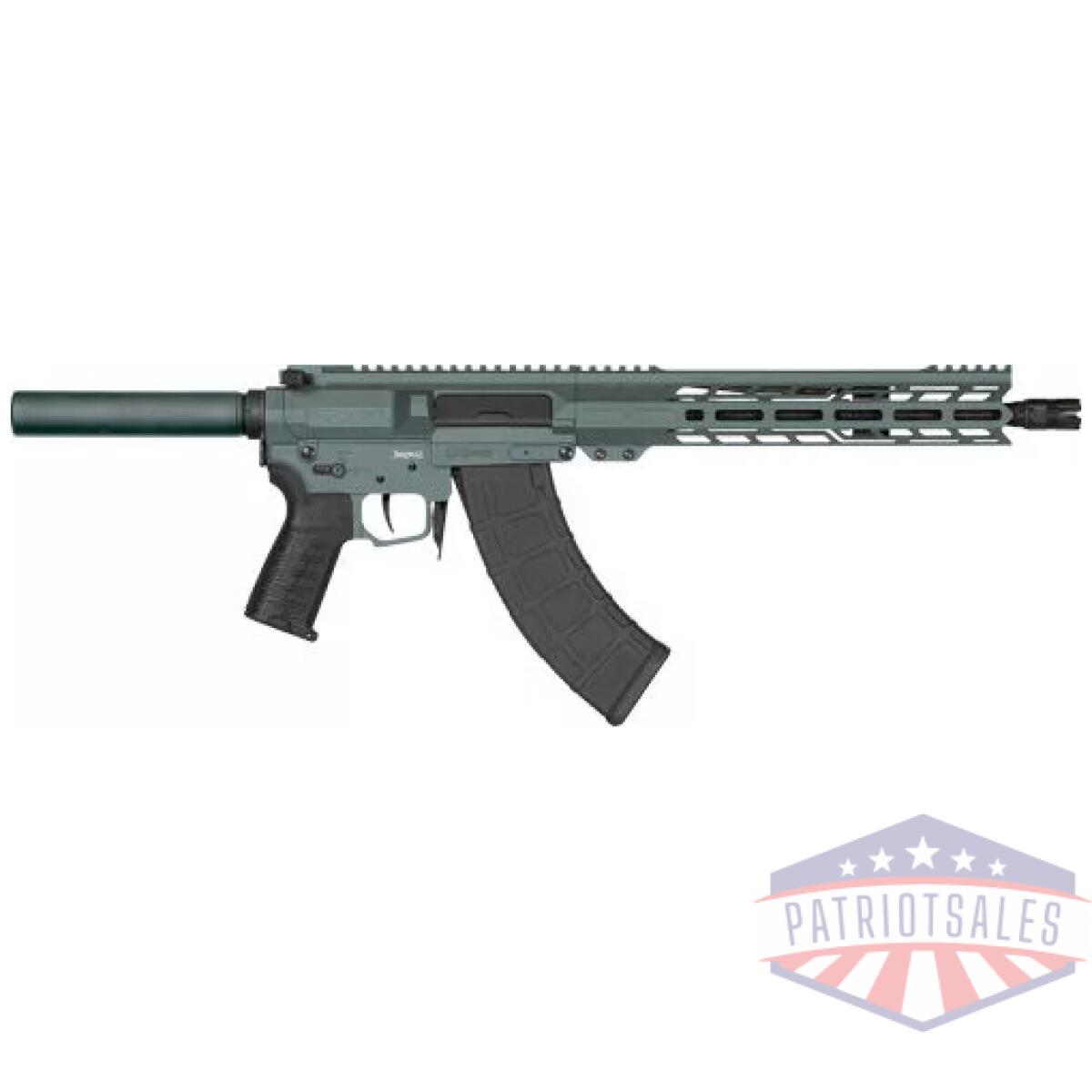 Cmmg pistol banshee mk47 7. 62x - 39mm 12. 5" pistol tube green - image 1